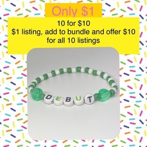 Debut album bracelet—-TS